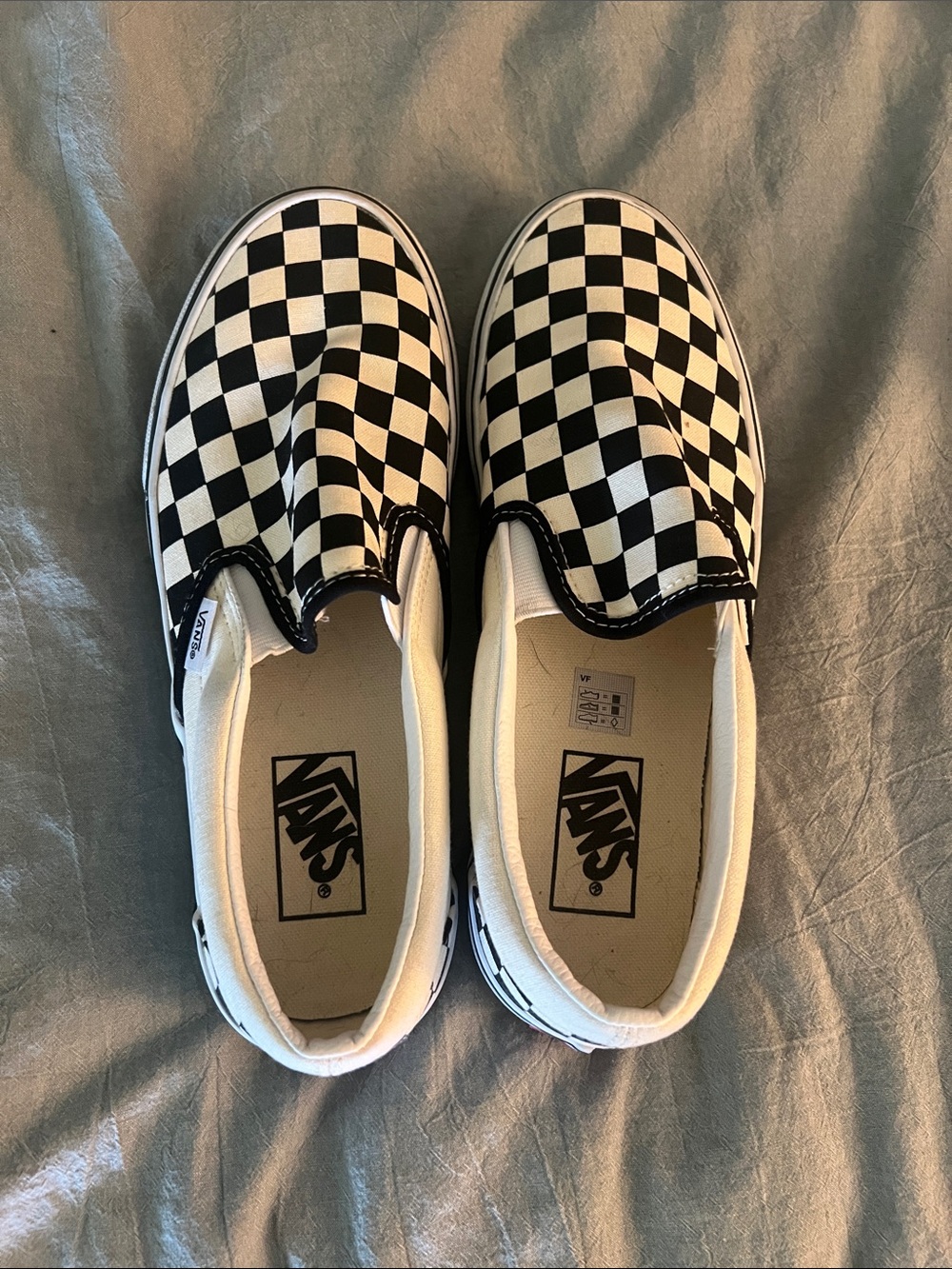 Checkered Vans